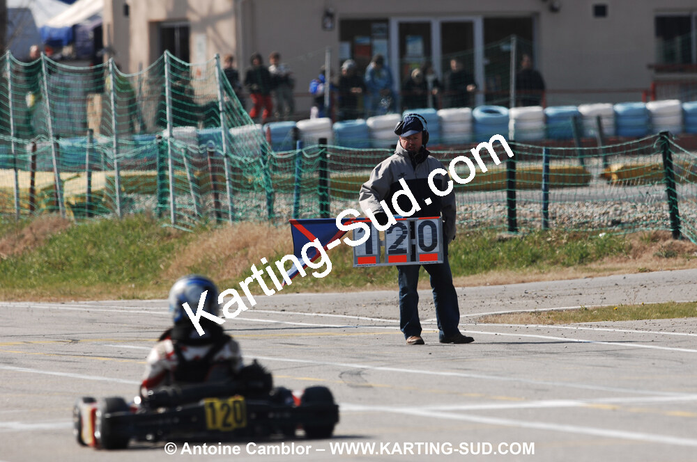07/03/2010 : 1ère manche du Championnat du Sud 2010 à Lavelanet (photos Antoine Camblor) 2010 — karting