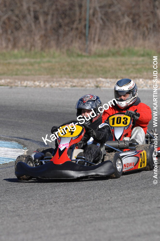 07/03/2010 : 1ère manche du Championnat du Sud 2010 à Lavelanet (photos Antoine Camblor) 2010 — karting