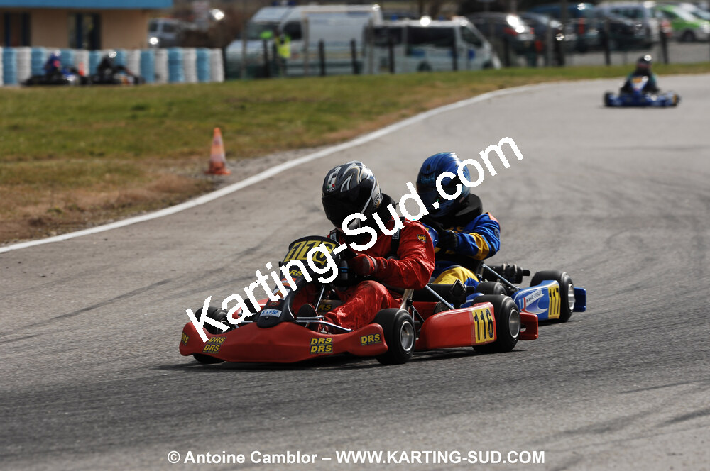 07/03/2010 : 1ère manche du Championnat du Sud 2010 à Lavelanet (photos Antoine Camblor) 2010 — karting