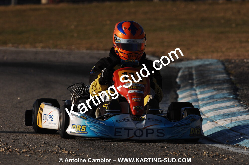 07/03/2010 : 1ère manche du Championnat du Sud 2010 à Lavelanet (photos Antoine Camblor) 2010 — karting