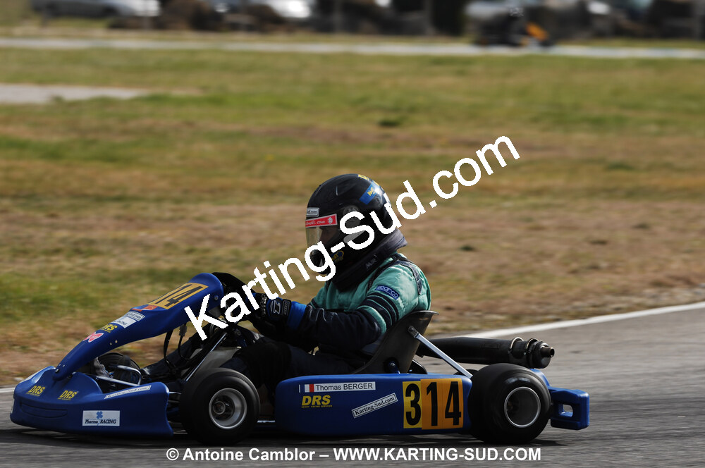07/03/2010 : 1ère manche du Championnat du Sud 2010 à Lavelanet (photos Antoine Camblor) 2010 — karting