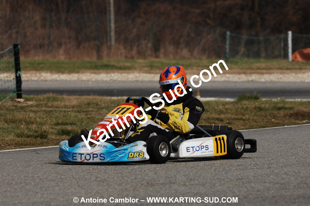 07/03/2010 : 1ère manche du Championnat du Sud 2010 à Lavelanet (photos Antoine Camblor) 2010 — karting