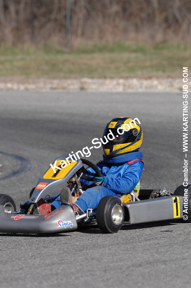 07/03/2010 : 1ère manche du Championnat du Sud 2010 à Lavelanet (photos Antoine Camblor) 2010 — karting