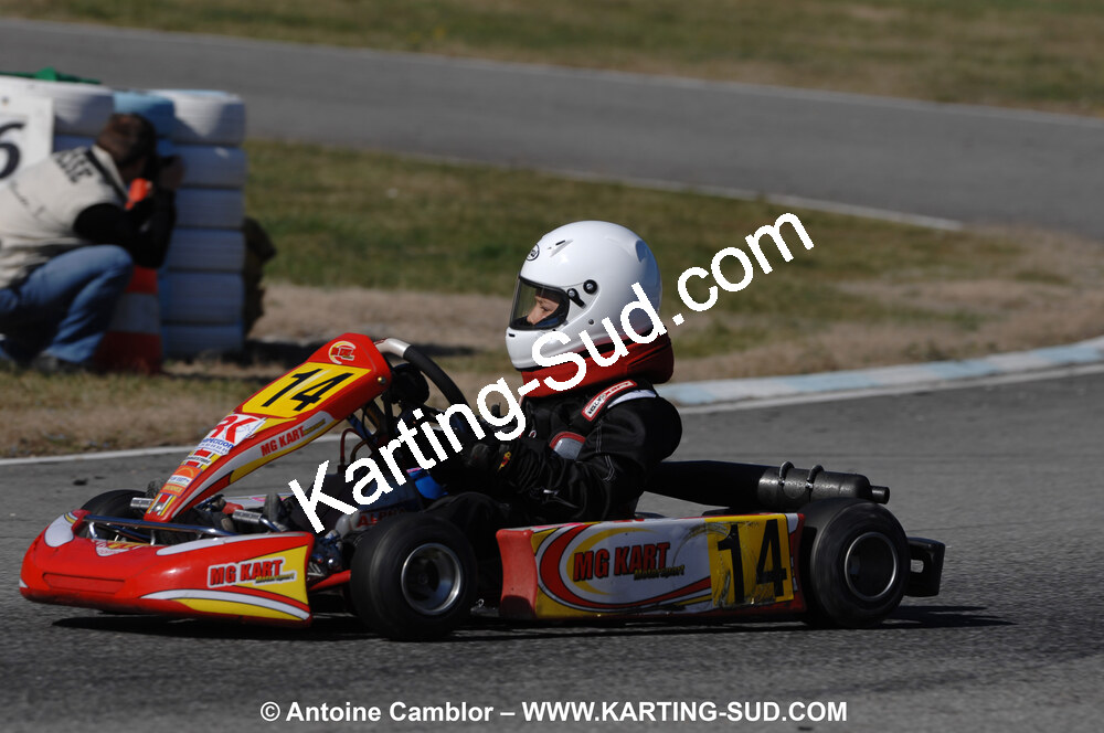 07/03/2010 : 1ère manche du Championnat du Sud 2010 à Lavelanet (photos Antoine Camblor) 2010 — karting