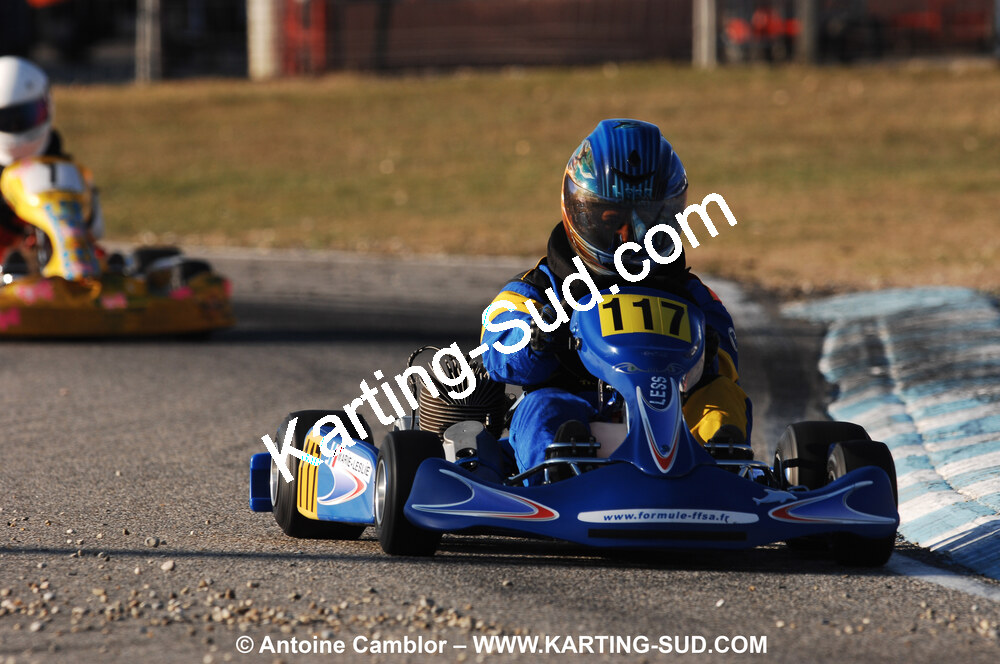 07/03/2010 : 1ère manche du Championnat du Sud 2010 à Lavelanet (photos Antoine Camblor) 2010 — karting