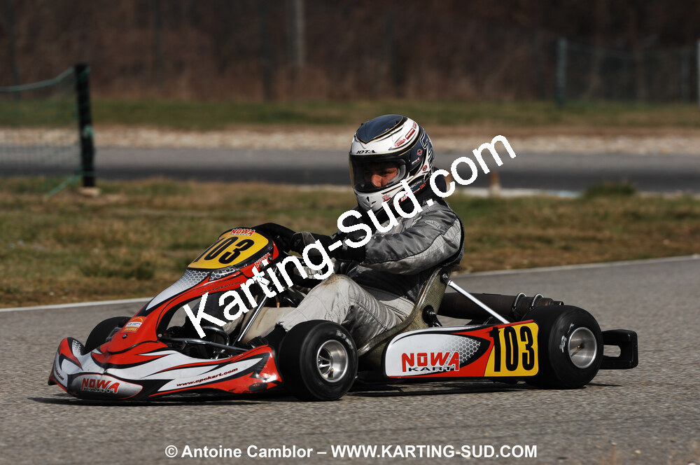 07/03/2010 : 1ère manche du Championnat du Sud 2010 à Lavelanet (photos Antoine Camblor) 2010 — karting