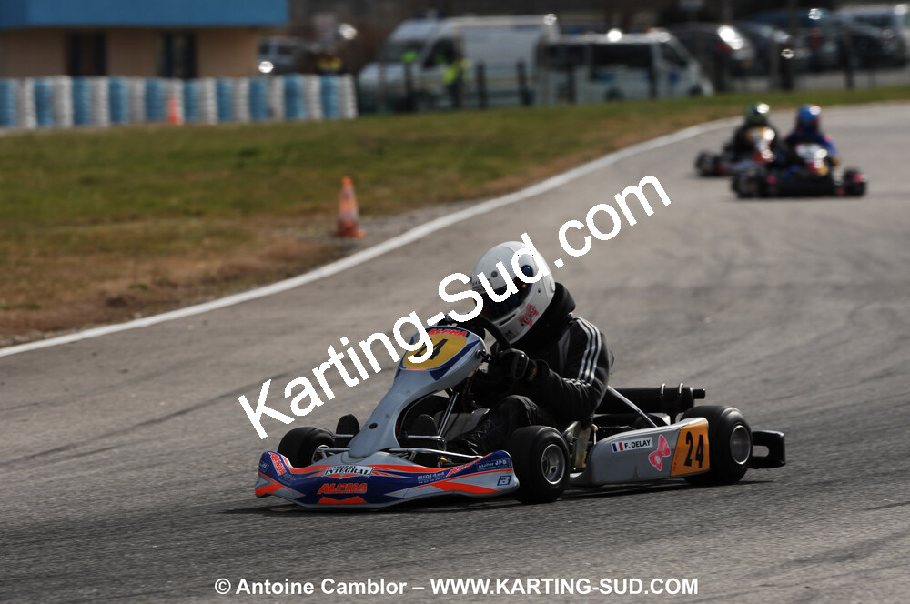 07/03/2010 : 1ère manche du Championnat du Sud 2010 à Lavelanet (photos Antoine Camblor) 2010 — karting