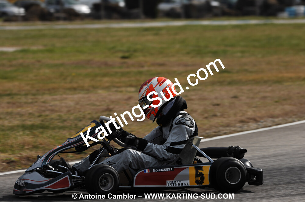 07/03/2010 : 1ère manche du Championnat du Sud 2010 à Lavelanet (photos Antoine Camblor) 2010 — karting