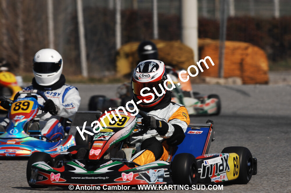 07/03/2010 : 1ère manche du Championnat du Sud 2010 à Lavelanet (photos Antoine Camblor) 2010 — karting