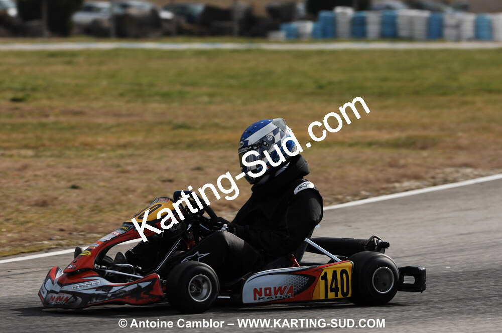 07/03/2010 : 1ère manche du Championnat du Sud 2010 à Lavelanet (photos Antoine Camblor) 2010 — karting