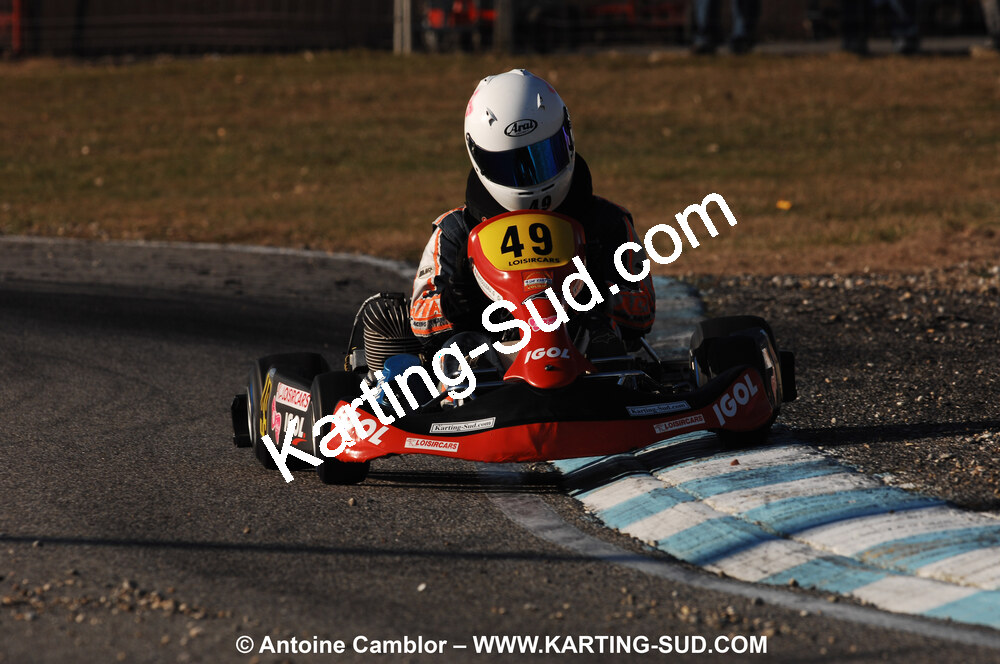07/03/2010 : 1ère manche du Championnat du Sud 2010 à Lavelanet (photos Antoine Camblor) 2010 — karting