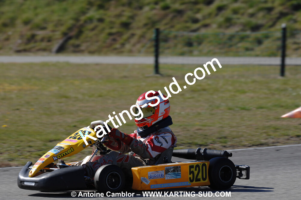 07/03/2010 : 1ère manche du Championnat du Sud 2010 à Lavelanet (photos Antoine Camblor) 2010 — karting