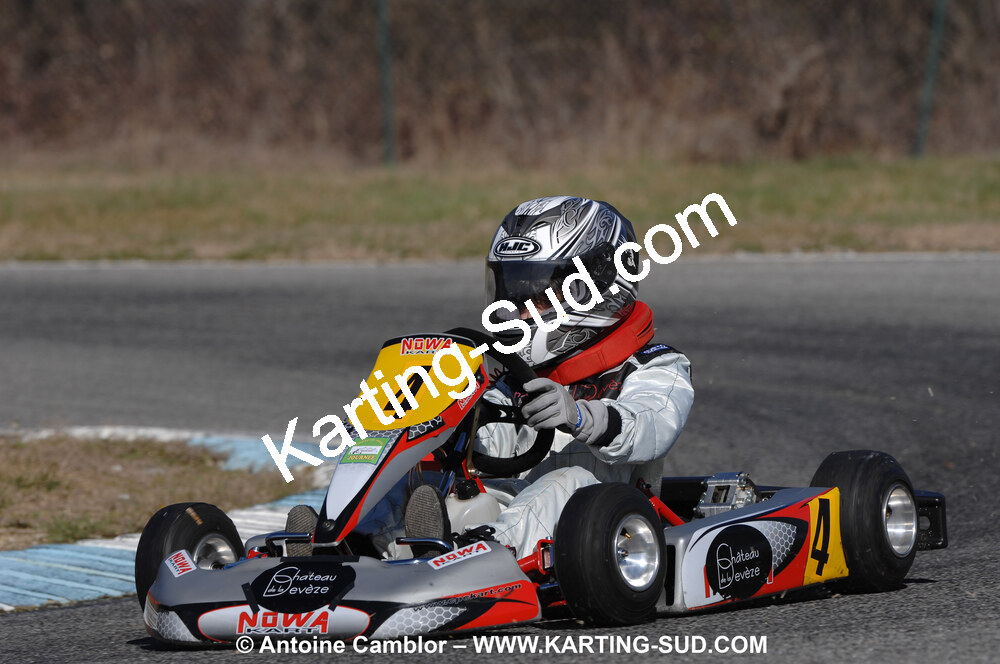 07/03/2010 : 1ère manche du Championnat du Sud 2010 à Lavelanet (photos Antoine Camblor) 2010 — karting