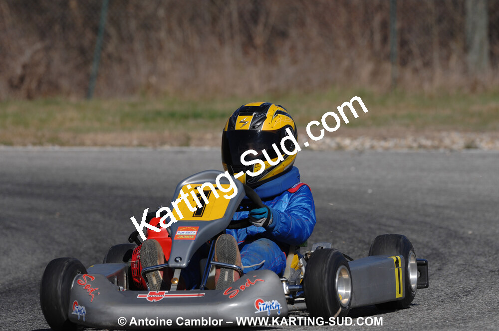 07/03/2010 : 1ère manche du Championnat du Sud 2010 à Lavelanet (photos Antoine Camblor) 2010 — karting