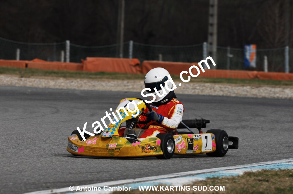 07/03/2010 : 1ère manche du Championnat du Sud 2010 à Lavelanet (photos Antoine Camblor) 2010 — karting
