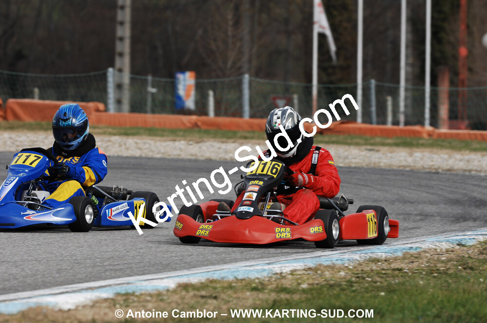 07/03/2010 : 1ère manche du Championnat du Sud 2010 à Lavelanet (photos Antoine Camblor) 2010 — karting