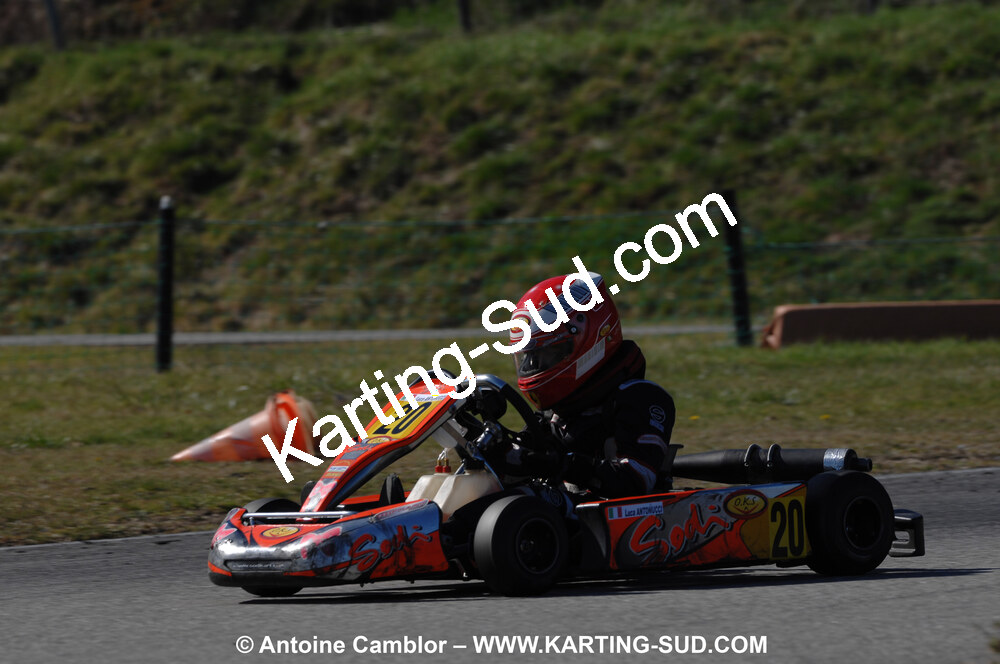 07/03/2010 : 1ère manche du Championnat du Sud 2010 à Lavelanet (photos Antoine Camblor) 2010 — karting