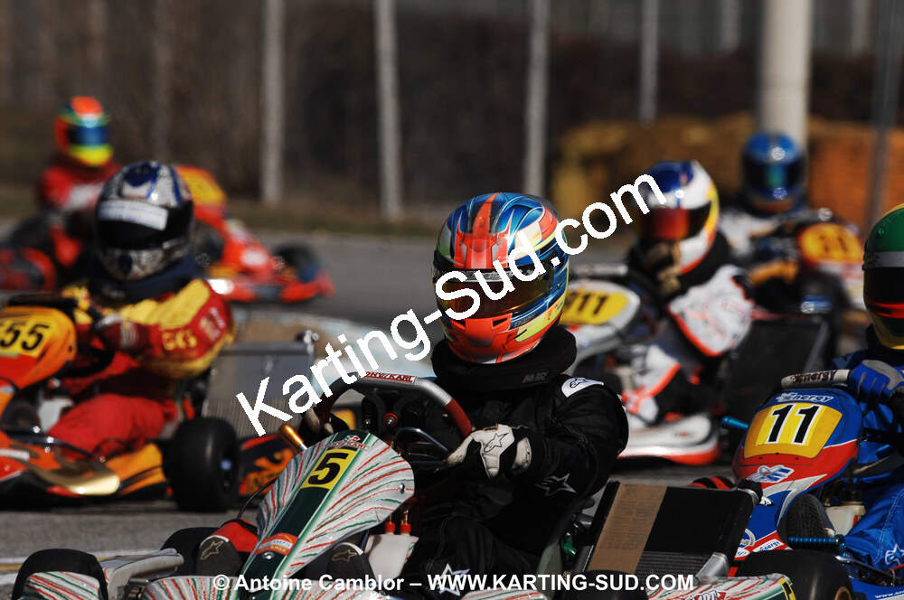 07/03/2010 : 1ère manche du Championnat du Sud 2010 à Lavelanet (photos Antoine Camblor) 2010 — karting