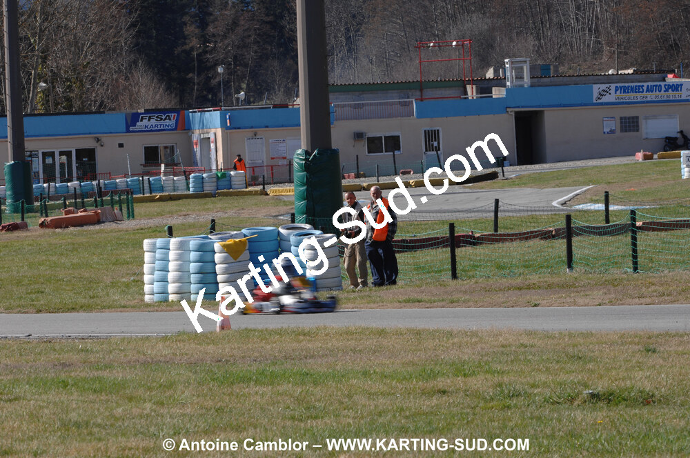 07/03/2010 : 1ère manche du Championnat du Sud 2010 à Lavelanet (photos Antoine Camblor) 2010 — karting