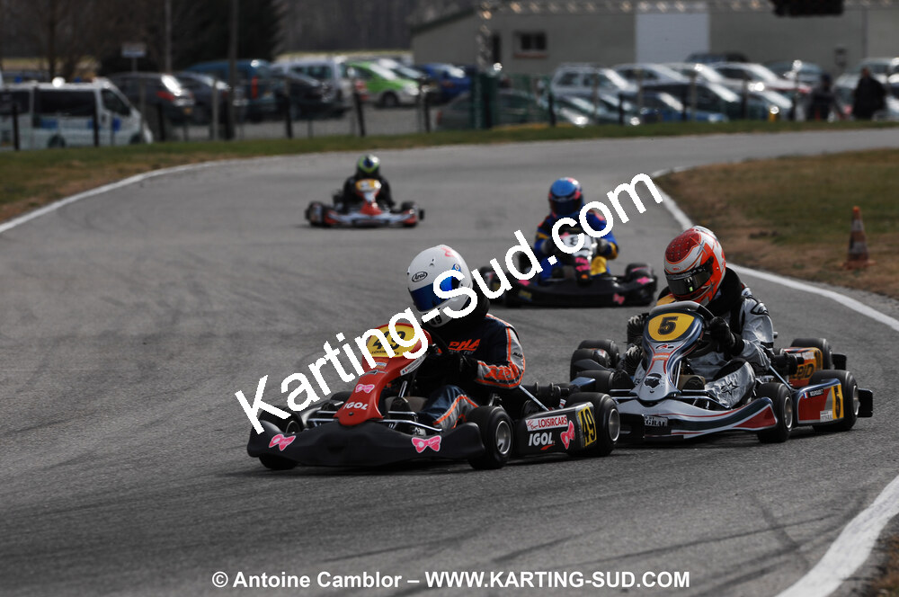 07/03/2010 : 1ère manche du Championnat du Sud 2010 à Lavelanet (photos Antoine Camblor) 2010 — karting