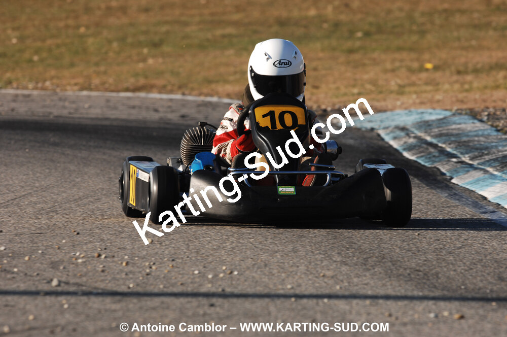 07/03/2010 : 1ère manche du Championnat du Sud 2010 à Lavelanet (photos Antoine Camblor) 2010 — karting