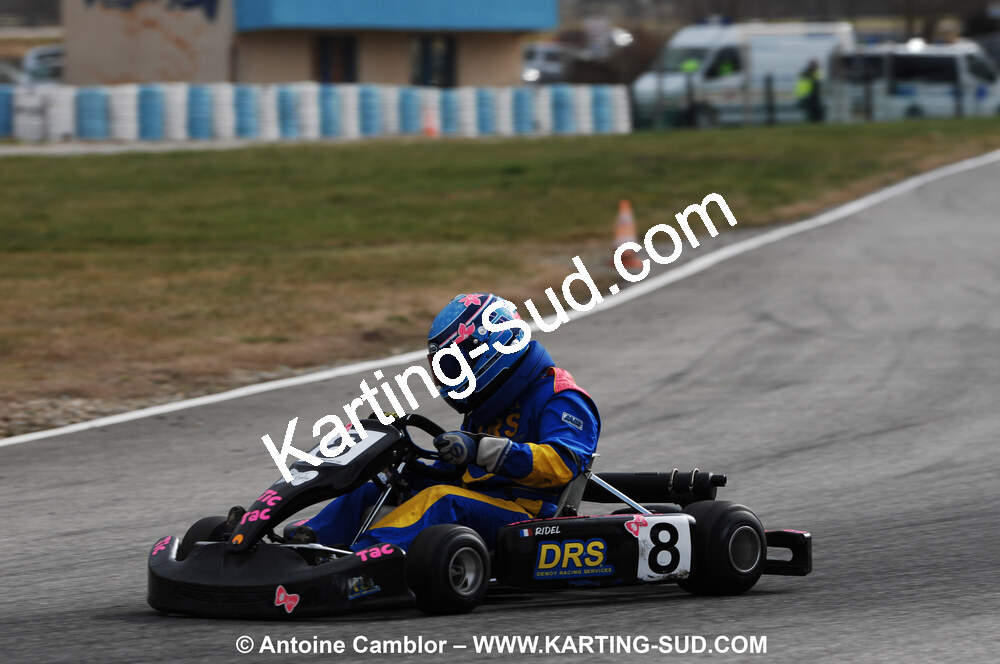07/03/2010 : 1ère manche du Championnat du Sud 2010 à Lavelanet (photos Antoine Camblor) 2010 — karting