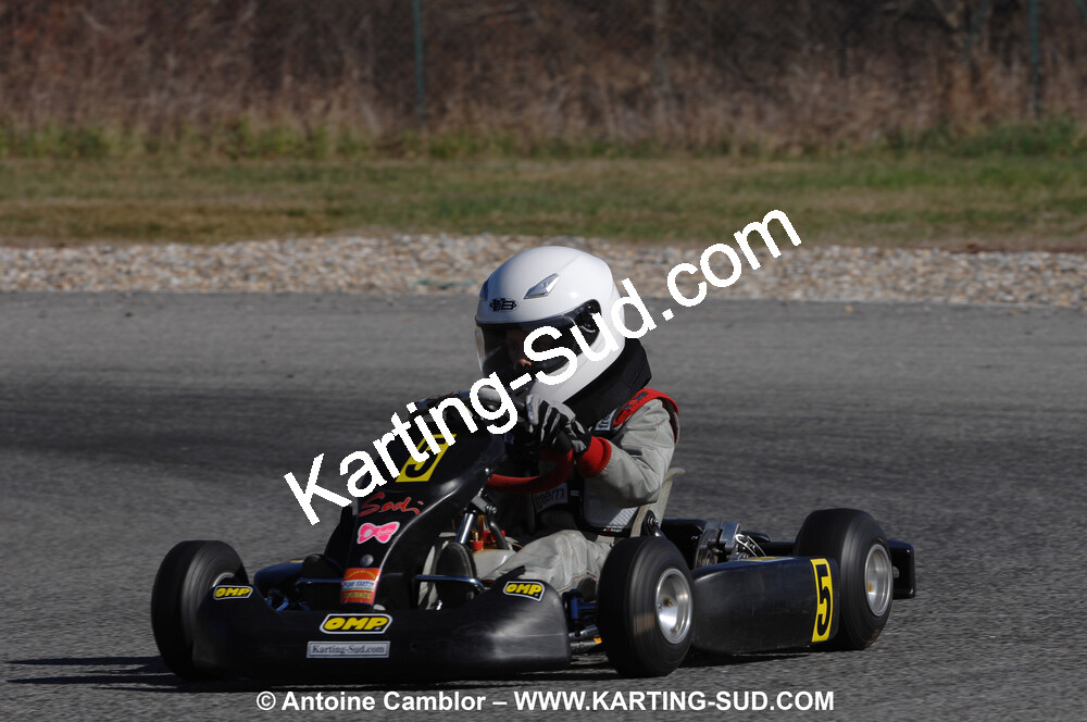 07/03/2010 : 1ère manche du Championnat du Sud 2010 à Lavelanet (photos Antoine Camblor) 2010 — karting