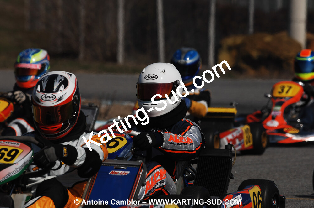07/03/2010 : 1ère manche du Championnat du Sud 2010 à Lavelanet (photos Antoine Camblor) 2010 — karting