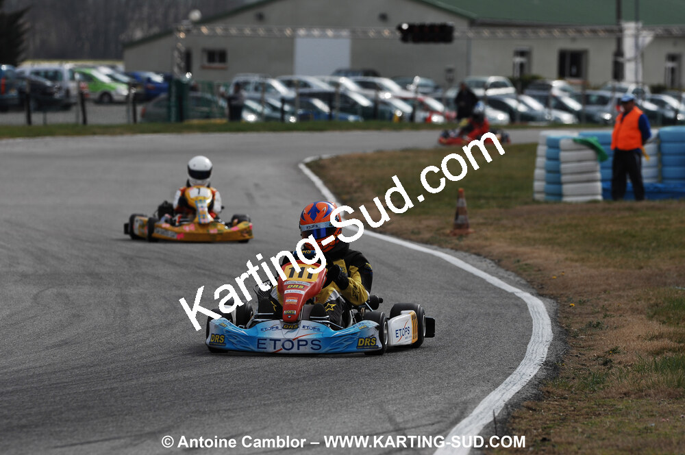 07/03/2010 : 1ère manche du Championnat du Sud 2010 à Lavelanet (photos Antoine Camblor) 2010 — karting