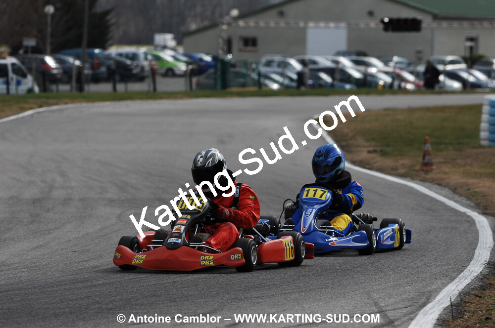 07/03/2010 : 1ère manche du Championnat du Sud 2010 à Lavelanet (photos Antoine Camblor) 2010 — karting
