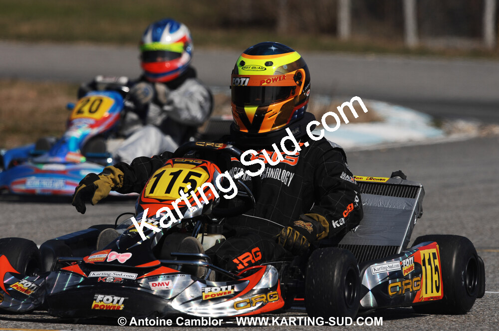 07/03/2010 : 1ère manche du Championnat du Sud 2010 à Lavelanet (photos Antoine Camblor) 2010 — karting