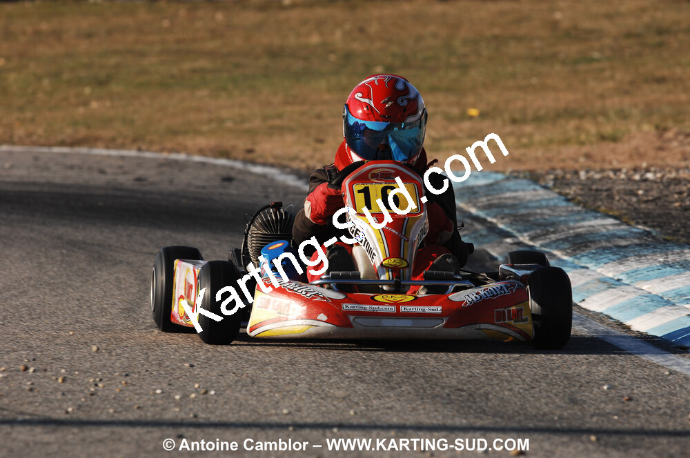 07/03/2010 : 1ère manche du Championnat du Sud 2010 à Lavelanet (photos Antoine Camblor) 2010 — karting