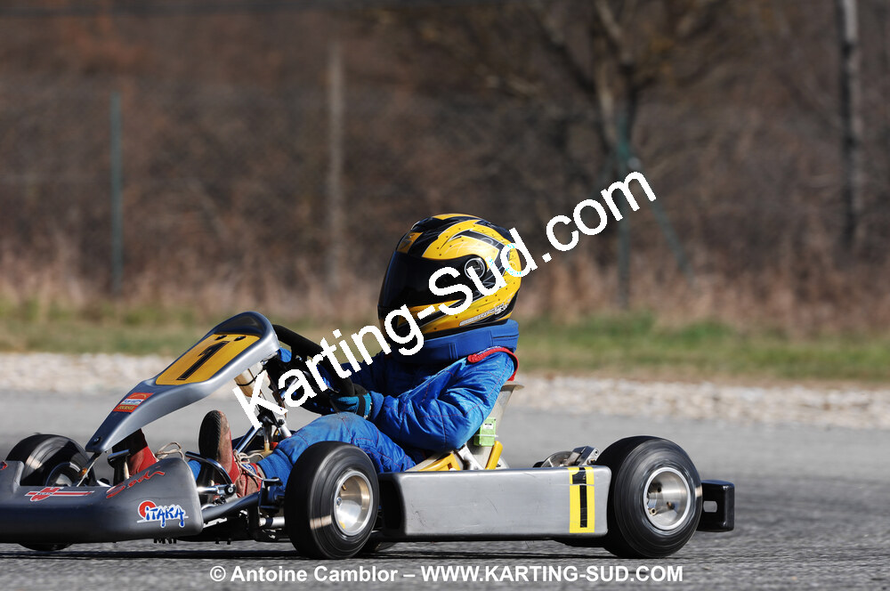 07/03/2010 : 1ère manche du Championnat du Sud 2010 à Lavelanet (photos Antoine Camblor) 2010 — karting