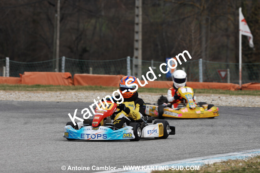 07/03/2010 : 1ère manche du Championnat du Sud 2010 à Lavelanet (photos Antoine Camblor) 2010 — karting