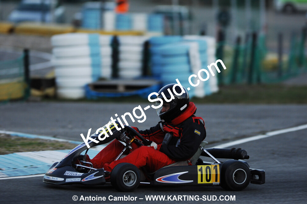 07/03/2010 : 1ère manche du Championnat du Sud 2010 à Lavelanet (photos Antoine Camblor) 2010 — karting