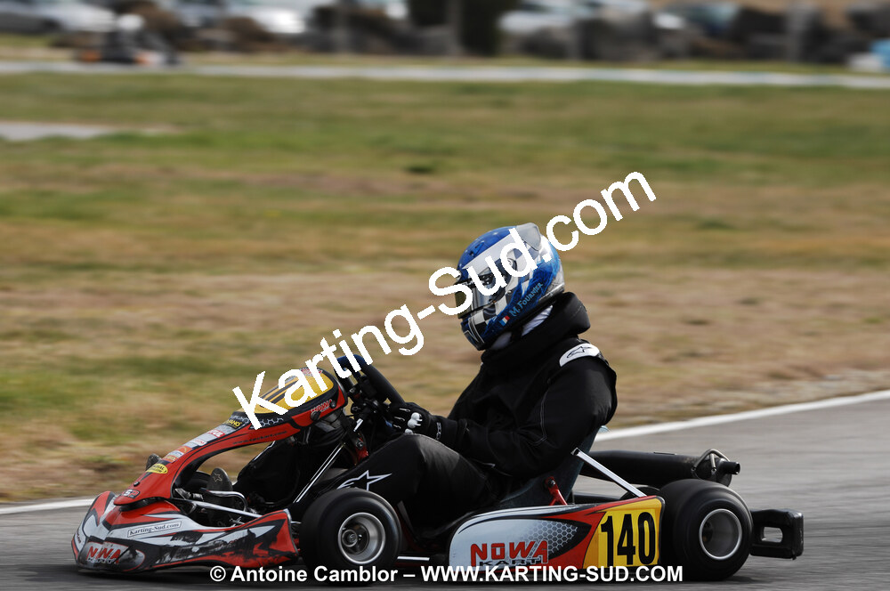 07/03/2010 : 1ère manche du Championnat du Sud 2010 à Lavelanet (photos Antoine Camblor) 2010 — karting