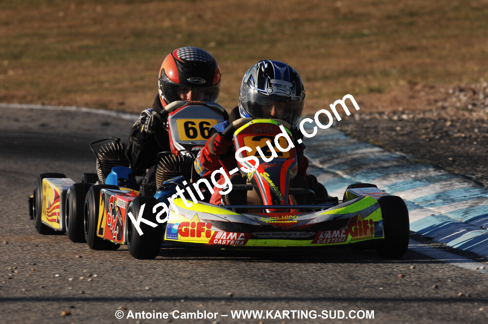 07/03/2010 : 1ère manche du Championnat du Sud 2010 à Lavelanet (photos Antoine Camblor) 2010 — karting