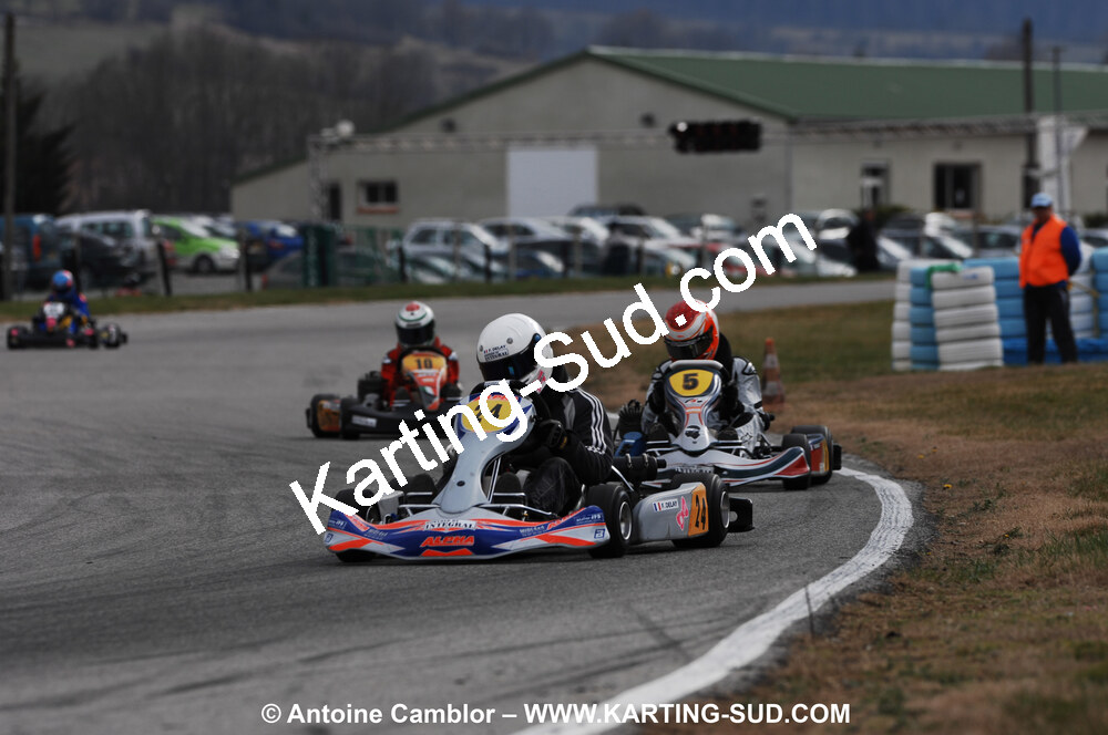 07/03/2010 : 1ère manche du Championnat du Sud 2010 à Lavelanet (photos Antoine Camblor) 2010 — karting