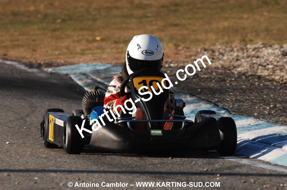 07/03/2010 : 1ère manche du Championnat du Sud 2010 à Lavelanet (photos Antoine Camblor) 2010 — karting