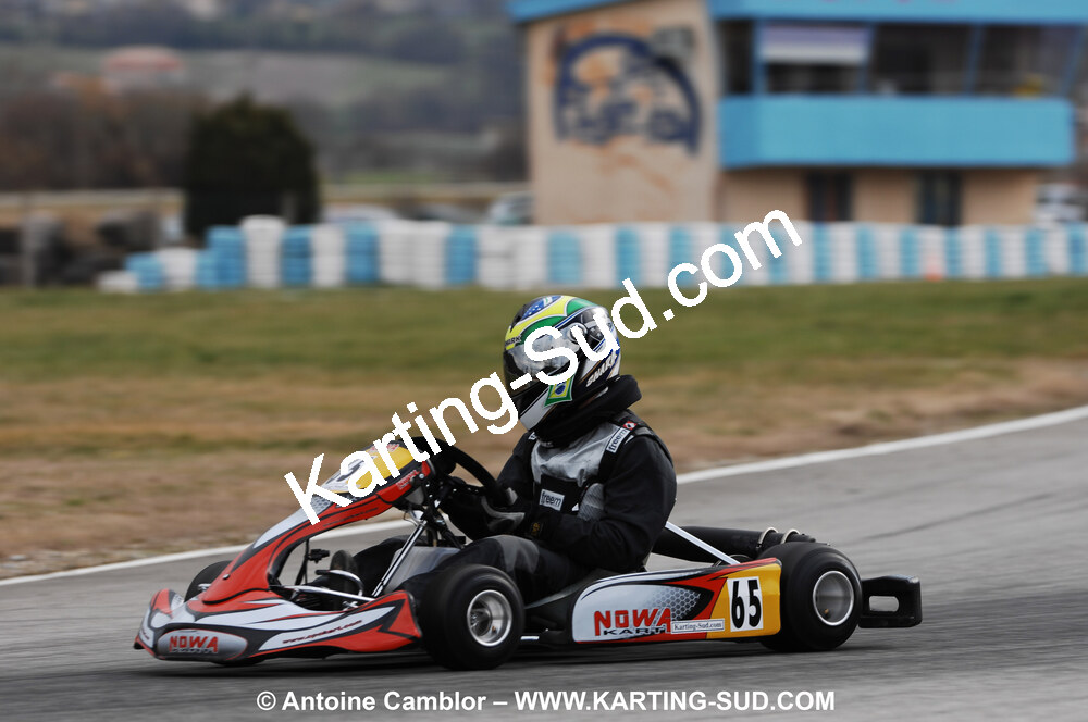 07/03/2010 : 1ère manche du Championnat du Sud 2010 à Lavelanet (photos Antoine Camblor) 2010 — karting