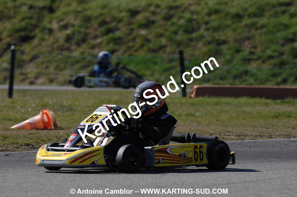07/03/2010 : 1ère manche du Championnat du Sud 2010 à Lavelanet (photos Antoine Camblor) 2010 — karting
