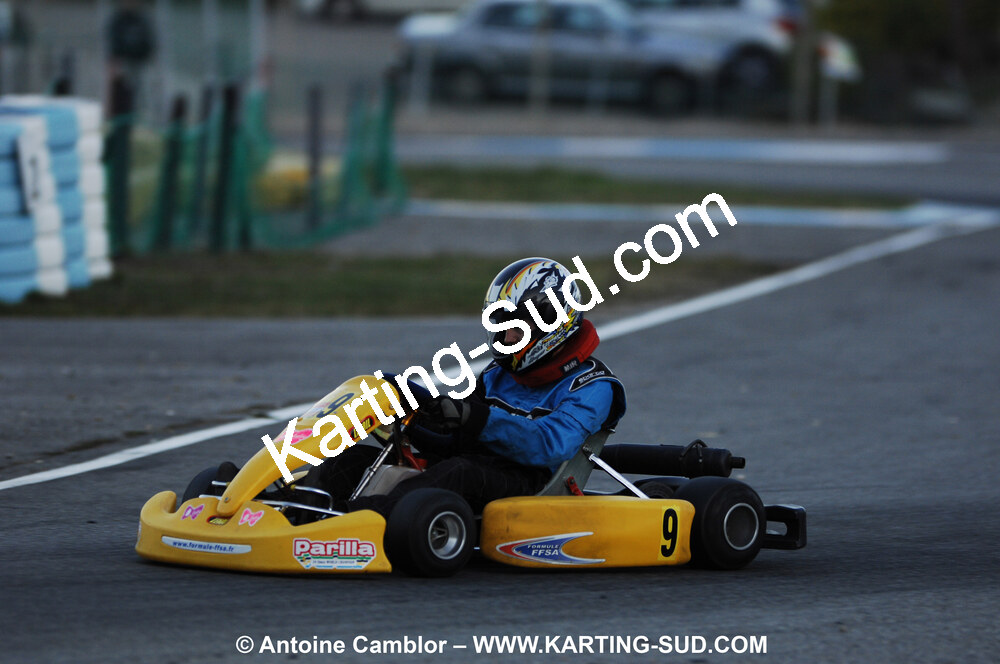 07/03/2010 : 1ère manche du Championnat du Sud 2010 à Lavelanet (photos Antoine Camblor) 2010 — karting