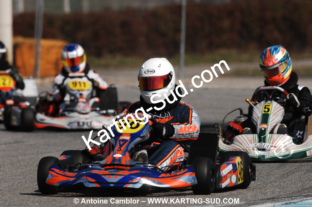 07/03/2010 : 1ère manche du Championnat du Sud 2010 à Lavelanet (photos Antoine Camblor) 2010 — karting