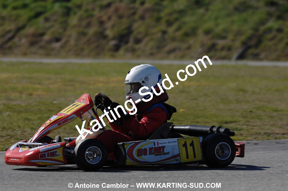 07/03/2010 : 1ère manche du Championnat du Sud 2010 à Lavelanet (photos Antoine Camblor) 2010 — karting