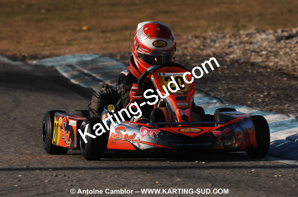 07/03/2010 : 1ère manche du Championnat du Sud 2010 à Lavelanet (photos Antoine Camblor) 2010 — karting
