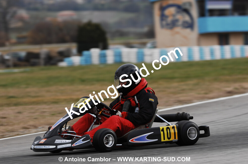 07/03/2010 : 1ère manche du Championnat du Sud 2010 à Lavelanet (photos Antoine Camblor) 2010 — karting