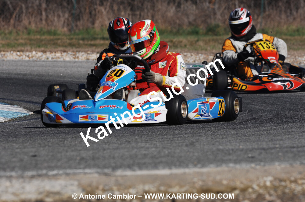 07/03/2010 : 1ère manche du Championnat du Sud 2010 à Lavelanet (photos Antoine Camblor) 2010 — karting
