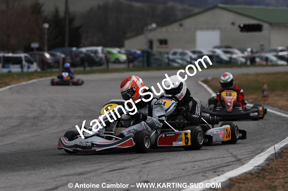 07/03/2010 : 1ère manche du Championnat du Sud 2010 à Lavelanet (photos Antoine Camblor) 2010 — karting