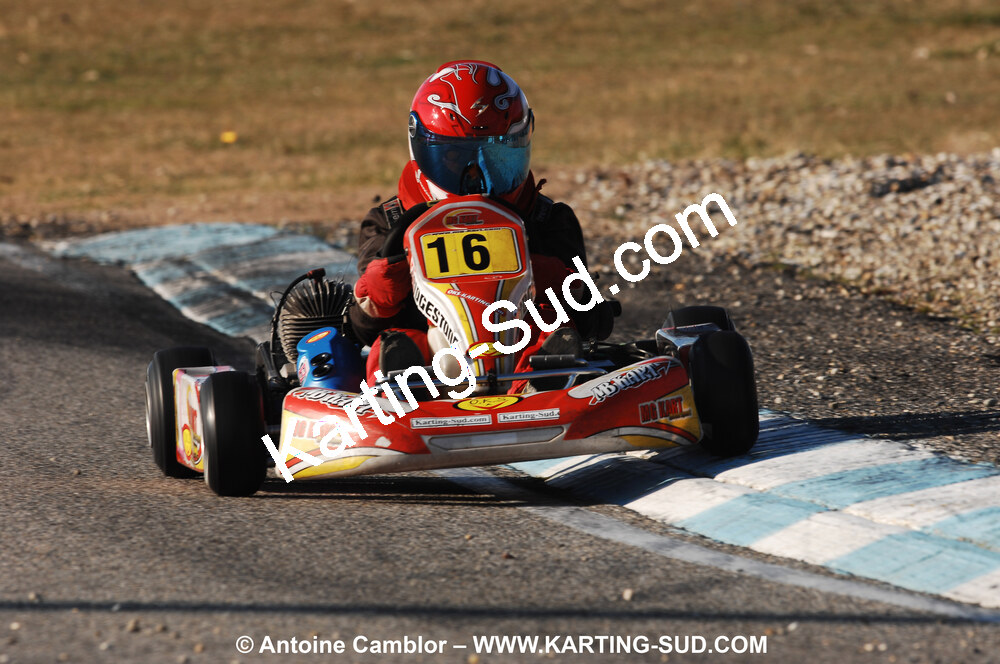 07/03/2010 : 1ère manche du Championnat du Sud 2010 à Lavelanet (photos Antoine Camblor) 2010 — karting