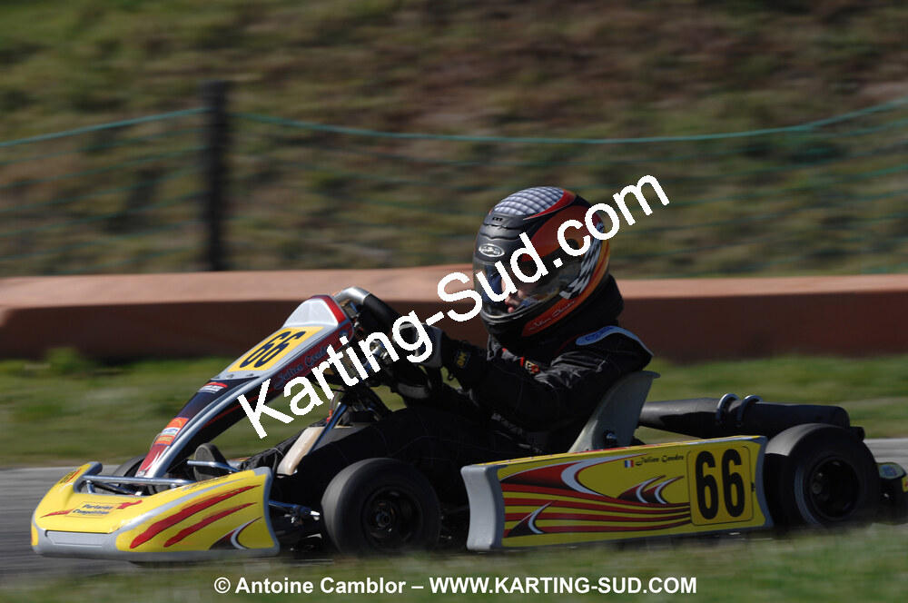 07/03/2010 : 1ère manche du Championnat du Sud 2010 à Lavelanet (photos Antoine Camblor) 2010 — karting